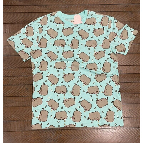 Pusheen the Cat 2017 Summer Box Exclusive Fan Club T-Shirt SZ M - Picture 1 of 8